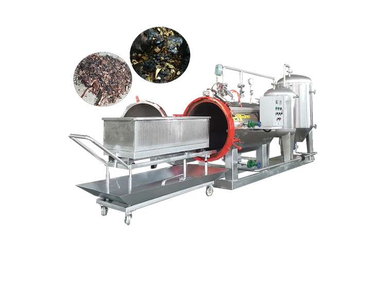 wet rendering machine